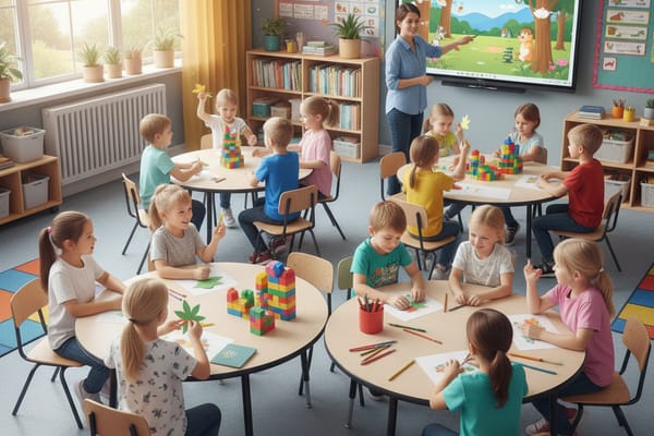 Students in classroom
